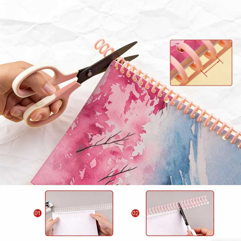 A4 Plastic 30-Hole Loose Leaf  - Binding Comb Plastic บทวิจารณ์และราคา