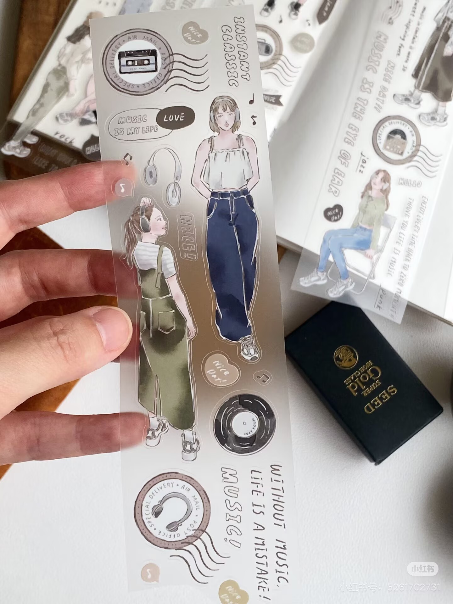 Cloud Nine Studio Vintage List - Washi Tape Set บทวิจารณ์และราคา
