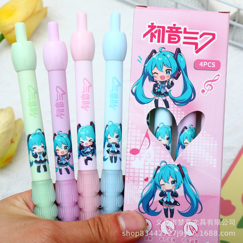 Kawaii Hatsune Miku Gel Pen Cu - Gel Ink Pen Set บทวิจารณ์และราคา