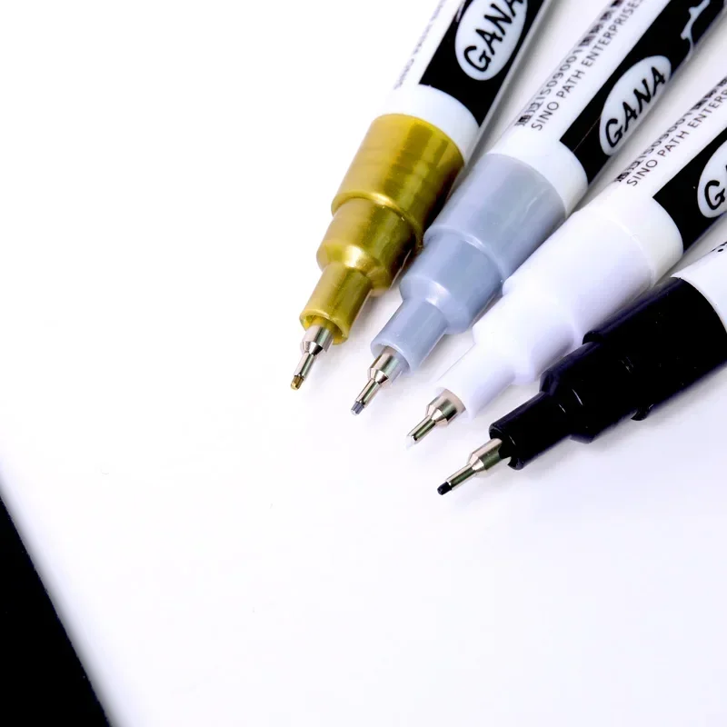 4Pcs/set Oil Based White Black - Whiteboard Marker Set บทวิจารณ์และราคา