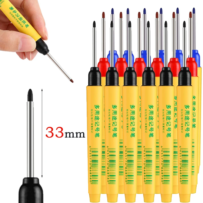 6pcs/set 33mm Red/Blue/Black L - Whiteboard Marker Set บทวิจารณ์และราคา