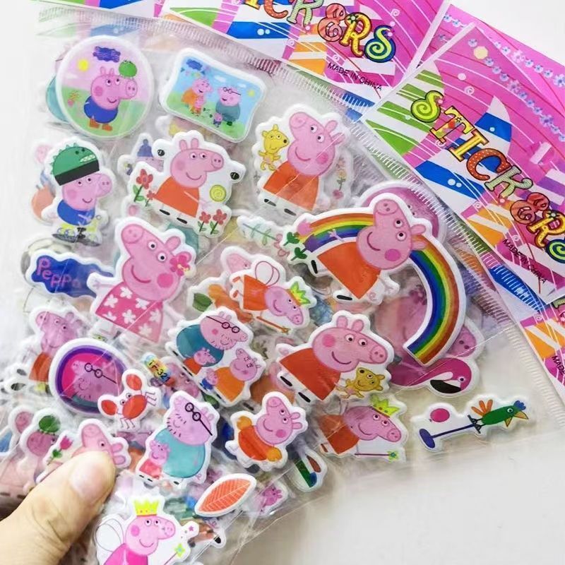 Peppa Pig cartoon sticker note - Memo Pad Sticky บทวิจารณ์และราคา