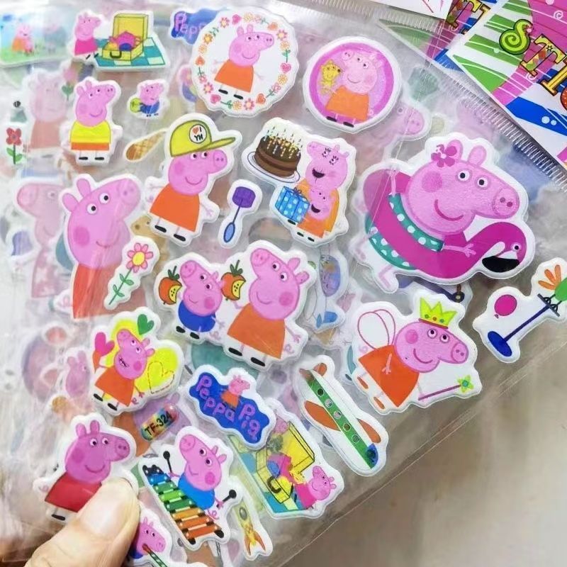 Peppa Pig cartoon sticker note - Memo Pad Sticky บทวิจารณ์และราคา