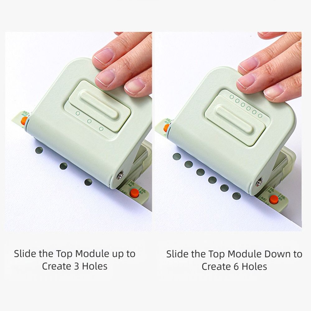 Multi-functional 3/6Holes Loos - Paper Punch 3 Hole บทวิจารณ์และราคา