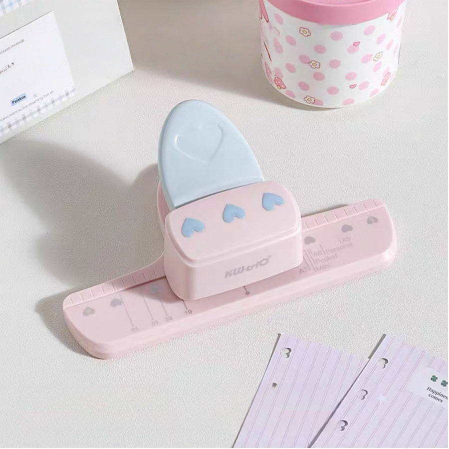 Love Shape 3 Hole Punch 4mm Di - Paper Punch 3 Hole บทวิจารณ์และราคา