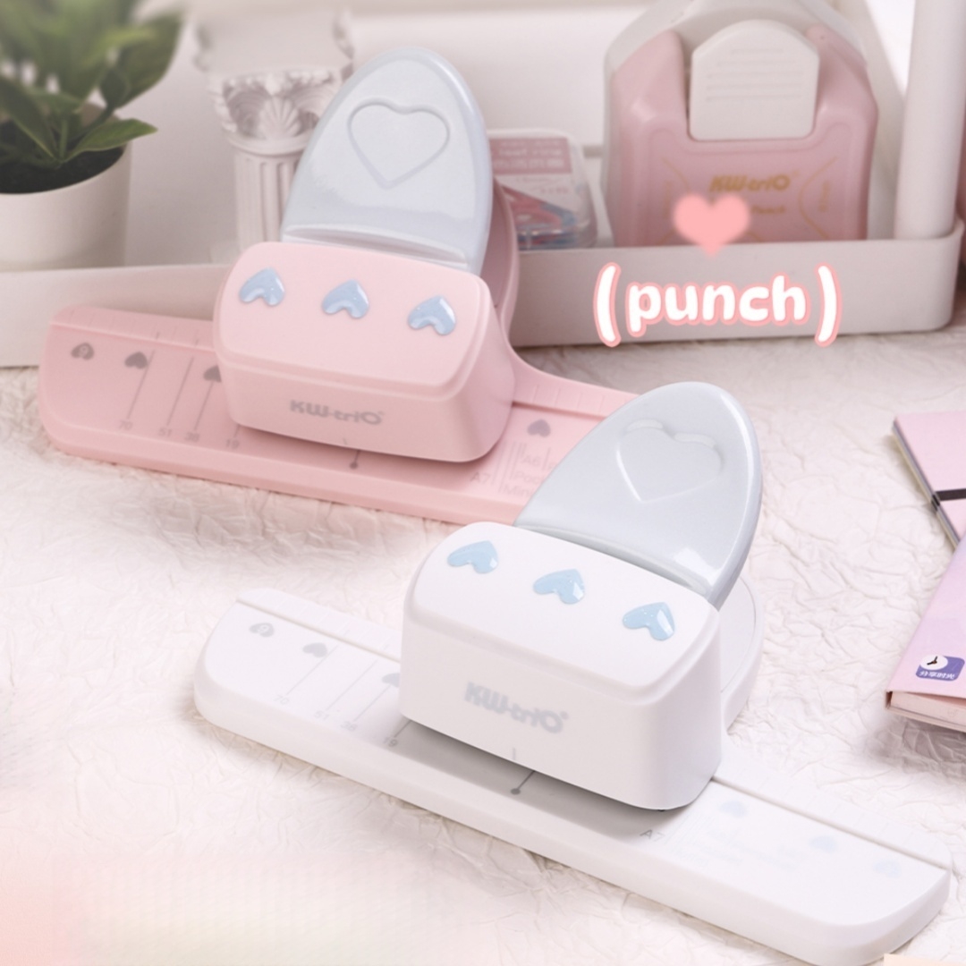 Love Shape 3 Hole Punch 4mm Di - Paper Punch 3 Hole บทวิจารณ์และราคา