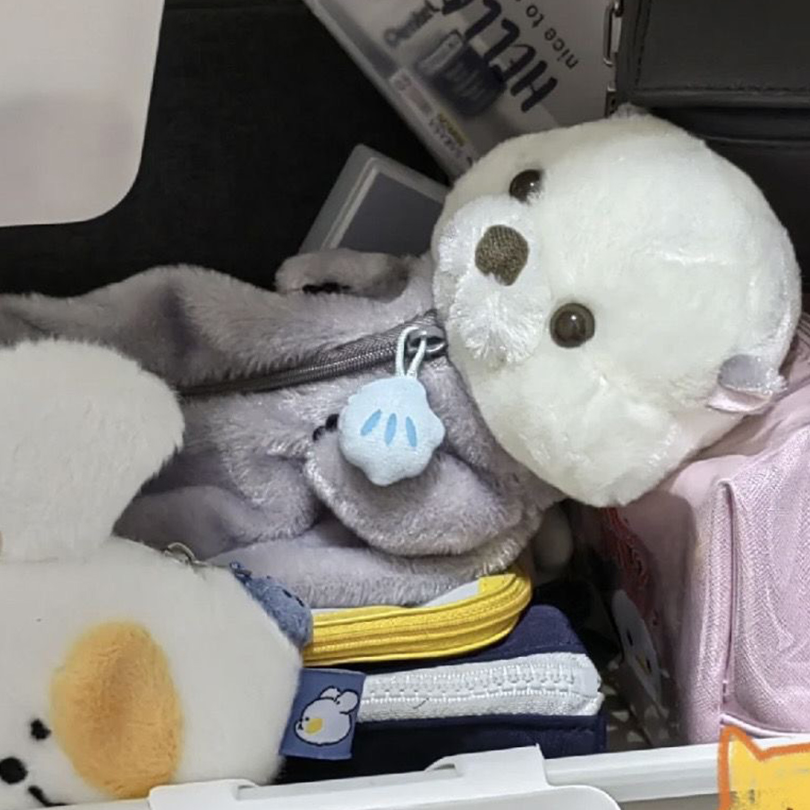Creative Plush Toy Pencil Case - Stationery Office บทวิจารณ์และราคา