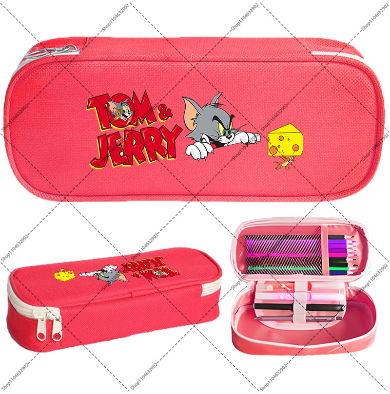 Tom and Jerry Cute Pencil Case - Pencil Case Large บทวิจารณ์และราคา