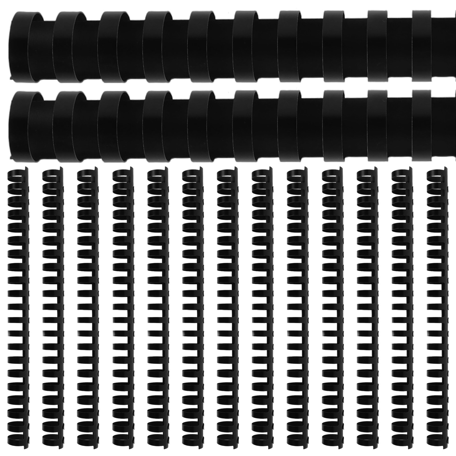 50Pcs Binding Rings Plastic 21 - Binding Comb Plastic บทวิจารณ์และราคา