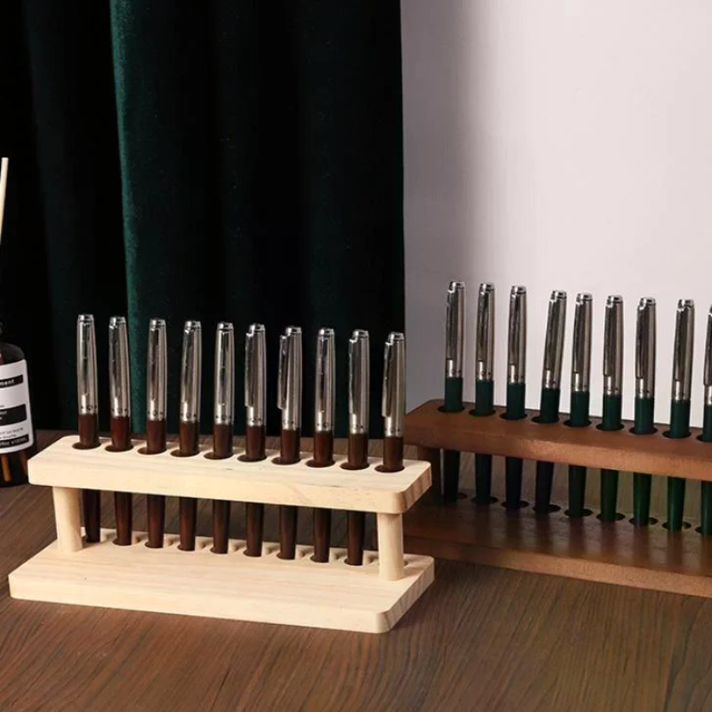 Walnut Wood Test Tube Rack Mul - Is Stationery Office Supply บทวิจารณ์และราคา