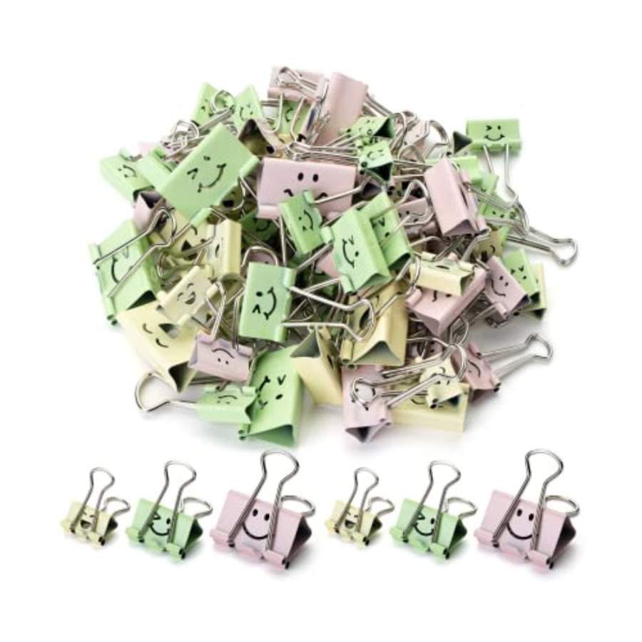 - Cute Binder Clips, 80 pcs, A - Binder Clip Assorted บทวิจารณ์และราคา
