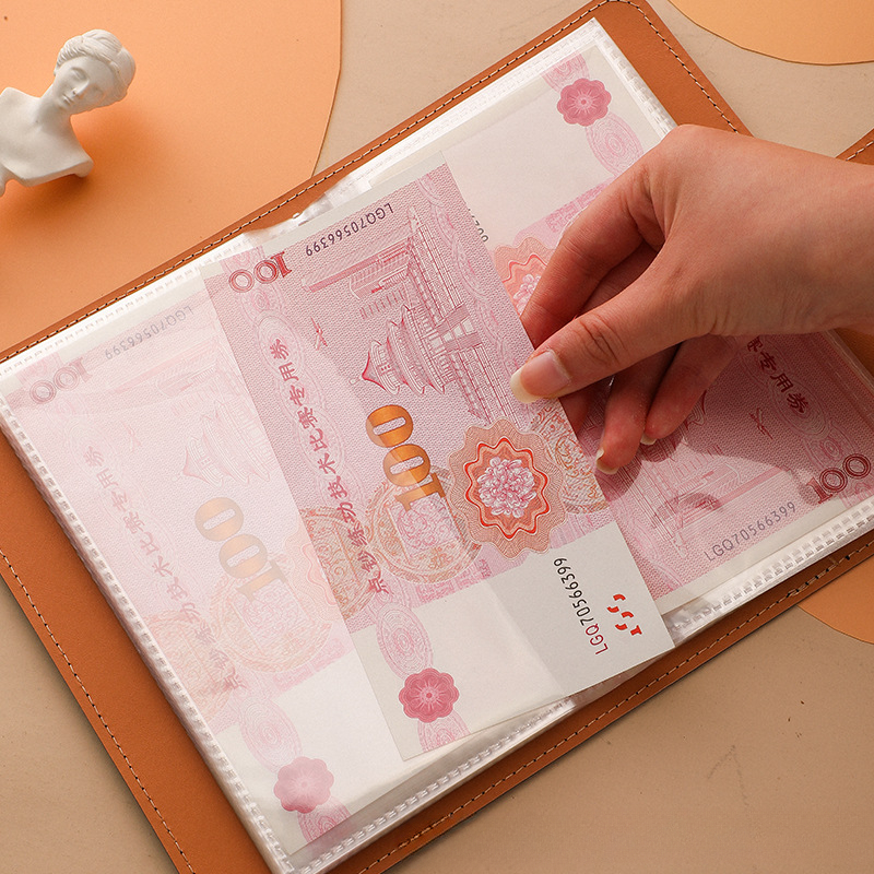 PU Leather Budget Binder Noteb - Binder Clip Assorted บทวิจารณ์และราคา