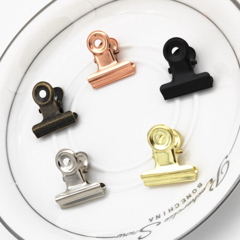 20PCS/Set 21mm*23mm Round Meta - Binder Clip Assorted บทวิจารณ์และราคา