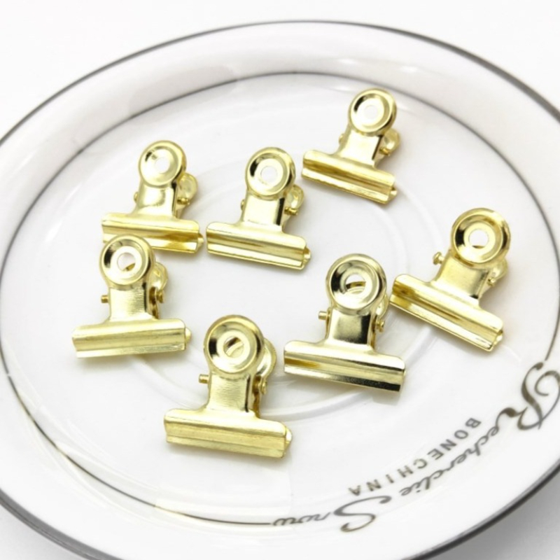 20PCS/Set 21mm*23mm Round Meta - Binder Clip Assorted บทวิจารณ์และราคา