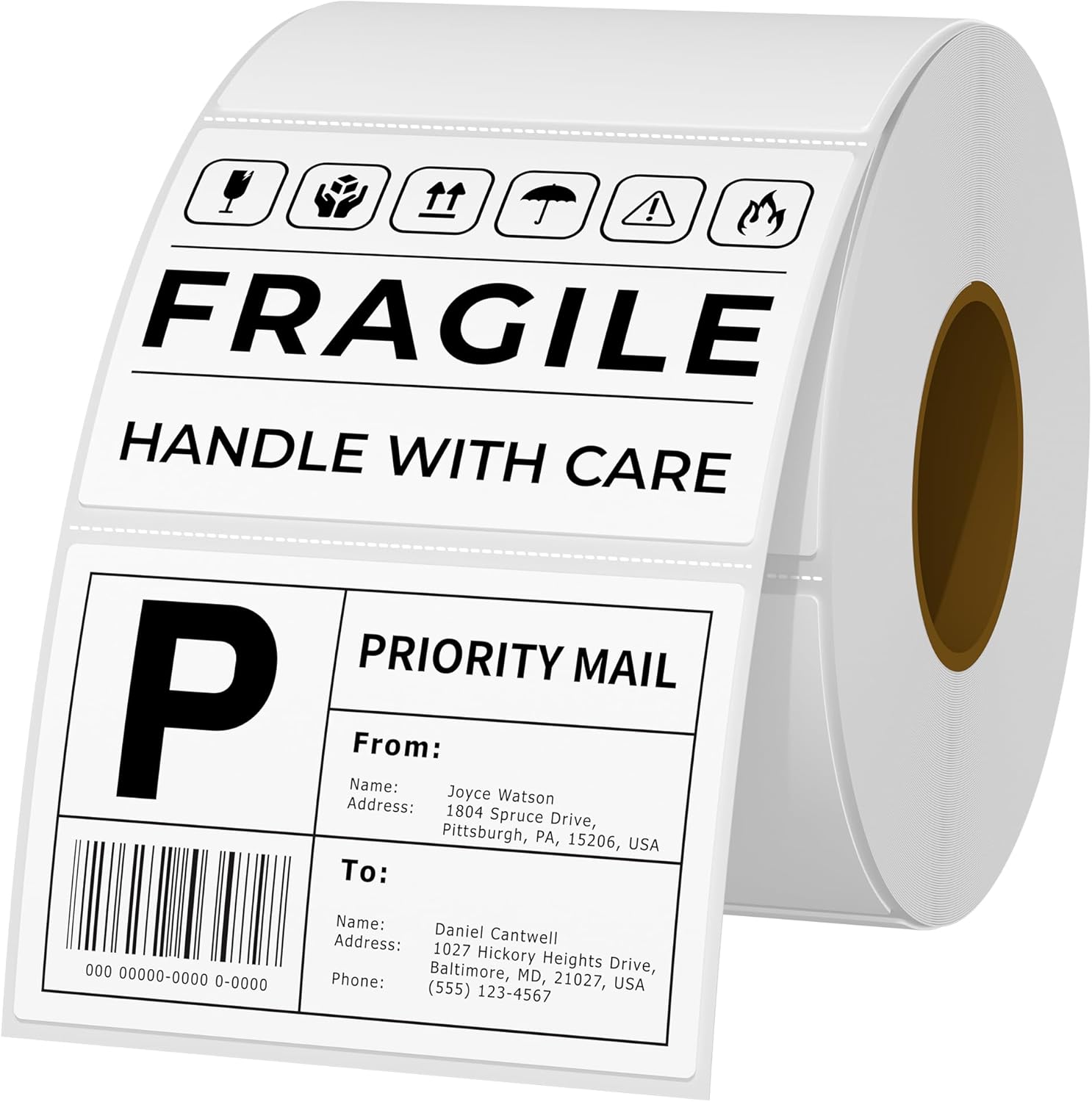 3x2 Thermal Labels 1000/Roll D - Sticker Label Roll บทวิจารณ์และราคา