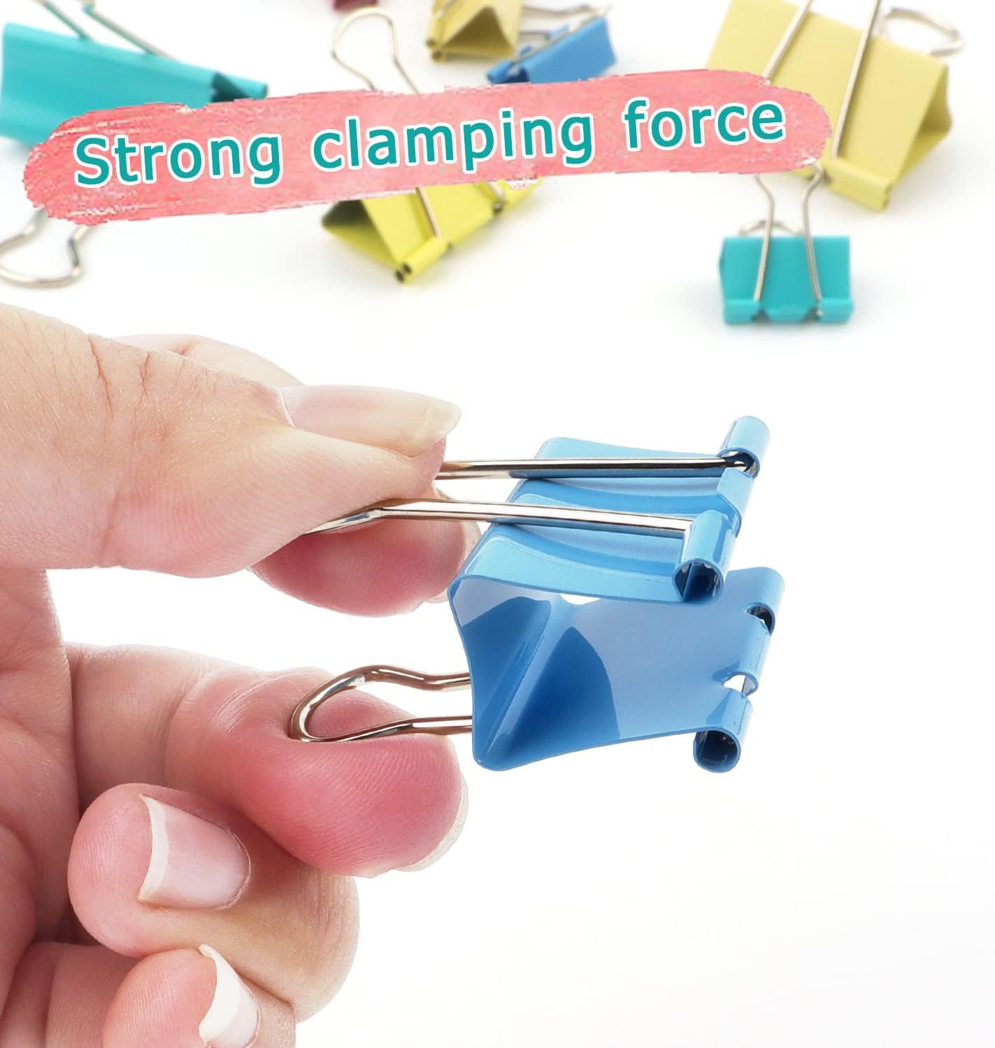 Colorful Binder Clips, Assorte - Binder Clip Assorted บทวิจารณ์และราคา