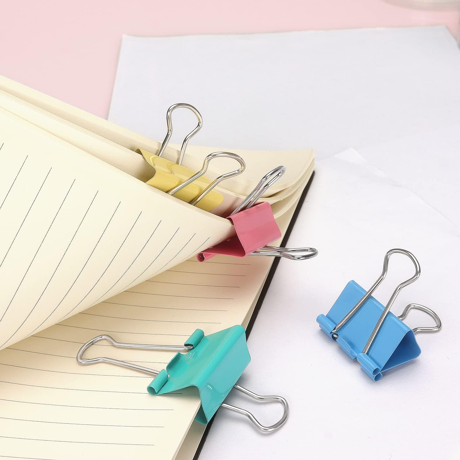 Colorful Binder Clips, Assorte - Binder Clip Assorted บทวิจารณ์และราคา
