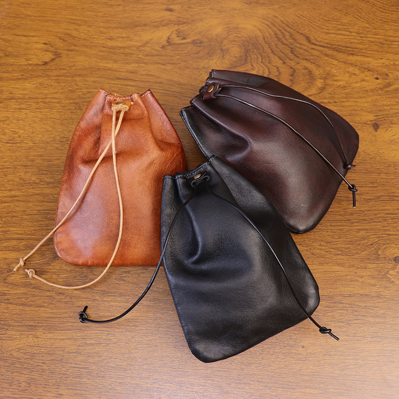 Handmade Retro Style Cowhide M - Tan Stationery & Office Supply บทวิจารณ์และราคา