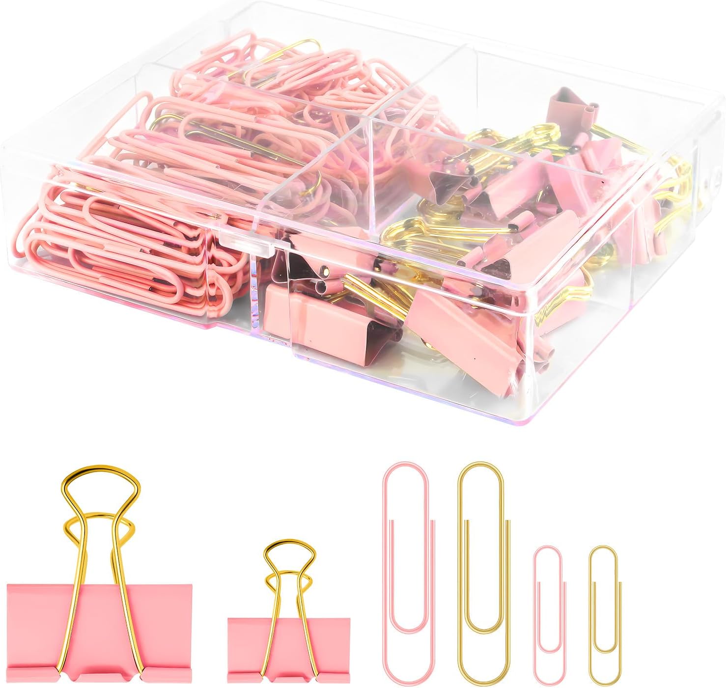 Paper Clips Binder Clips Combo - Binder Clip Assorted บทวิจารณ์และราคา