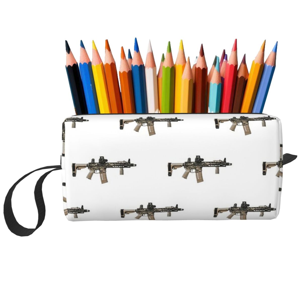 AR-15 Tan Camo Gun White Penci - Tan Stationery & Office Supply บทวิจารณ์และราคา