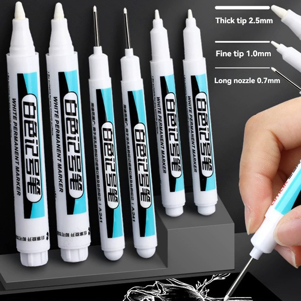 20Pcs White Ink Permanent Mark - Whiteboard Marker Set บทวิจารณ์และราคา