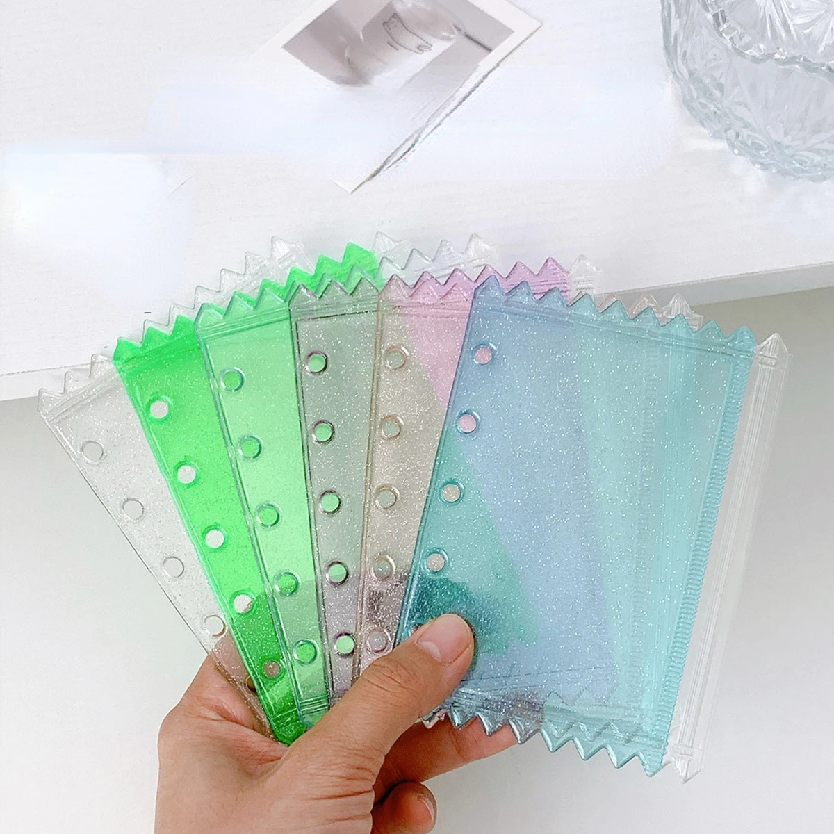 M5 5Holes Candy Collorful Bind - Portfolio Folder Zip บทวิจารณ์และราคา