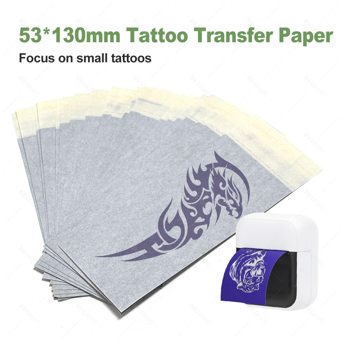 Mini Tattoo Paper Carbon 53mm  - Carbon Copy Book บทวิจารณ์และราคา