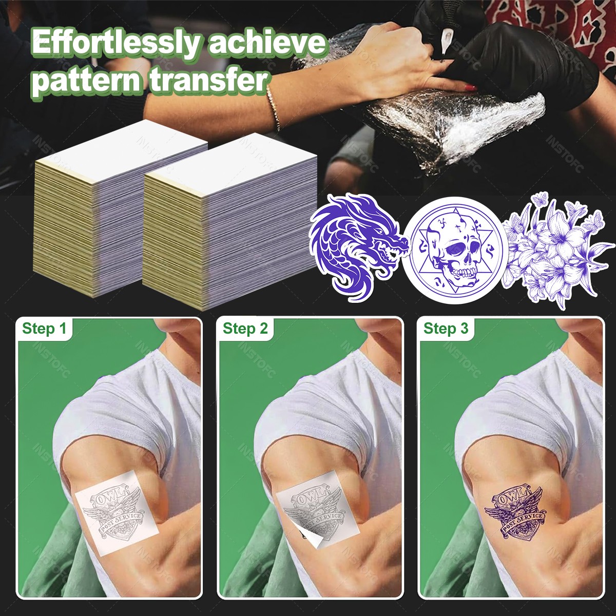 Mini Tattoo Paper Carbon 53mm  - Carbon Copy Book บทวิจารณ์และราคา
