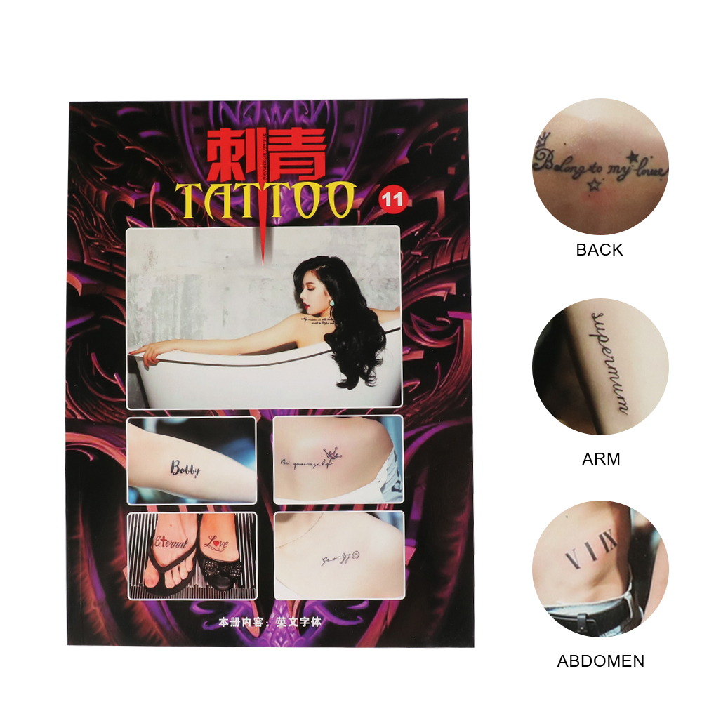 Tattoo Book Design English Wor - Carbon Copy Book บทวิจารณ์และราคา