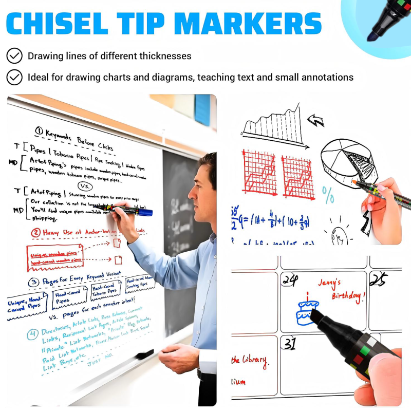 12Colors Whiteboard Marker Set - Whiteboard Marker Set บทวิจารณ์และราคา