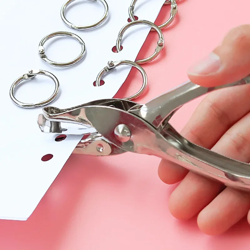 Metal 3/6mm Circular Hole Sing - Paper Punch 3 Hole บทวิจารณ์และราคา