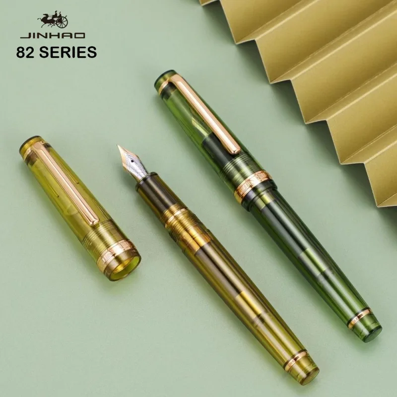 JINHAO 82 Fountain Pen Ink Pen - Office Stationery Supply Business บทวิจารณ์และราคา