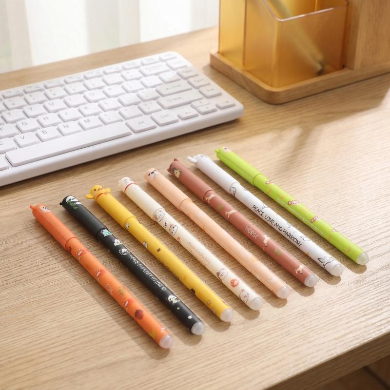 Erasable Gel Ink Pens Set of 8 - Gel Ink Pen Set บทวิจารณ์และราคา