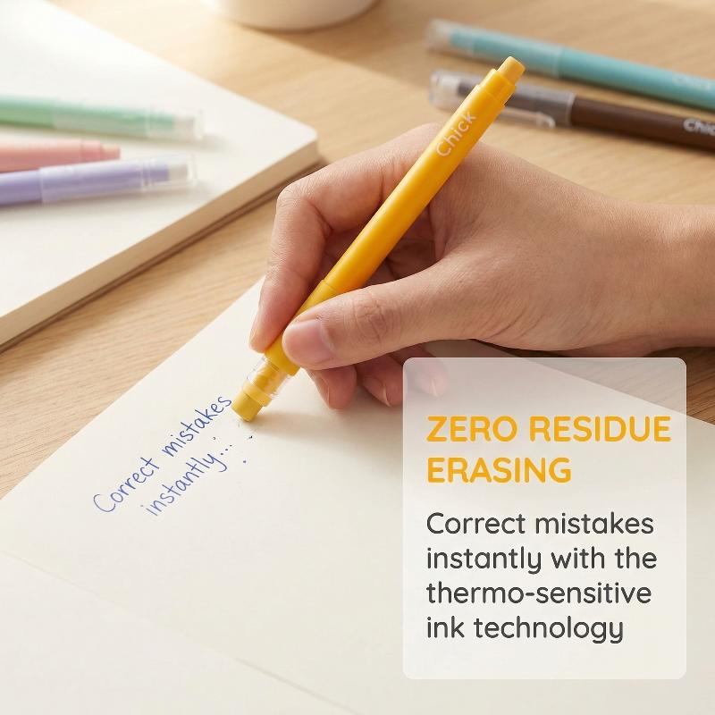 Erasable Gel Ink Pens Set of 8 - Gel Ink Pen Set บทวิจารณ์และราคา