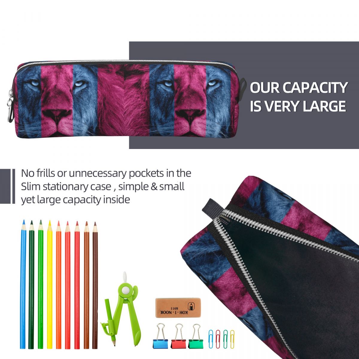 Aston Villa Lion Pencil Cases  - Lion Stationery & Office Supply(Kunshan)Co.Ltd บทวิจารณ์และราคา