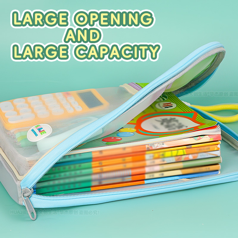 HUAJIE Student Handheld File B - Portfolio Folder Zip บทวิจารณ์และราคา