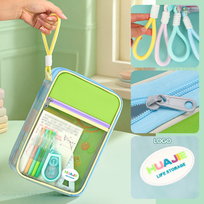 HUAJIE Student Handheld File B - Portfolio Folder Zip บทวิจารณ์และราคา