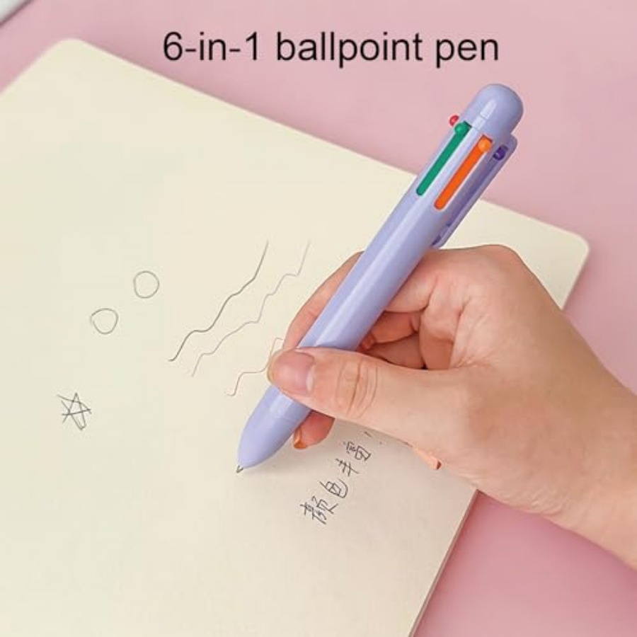 6 Pcs Cute Stationery Set for  - Gel Ink Pen Set บทวิจารณ์และราคา