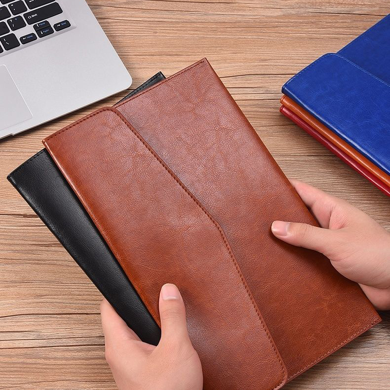A6 A5 A4 Leather File Folder D - Portfolio Folder Zip บทวิจารณ์และราคา