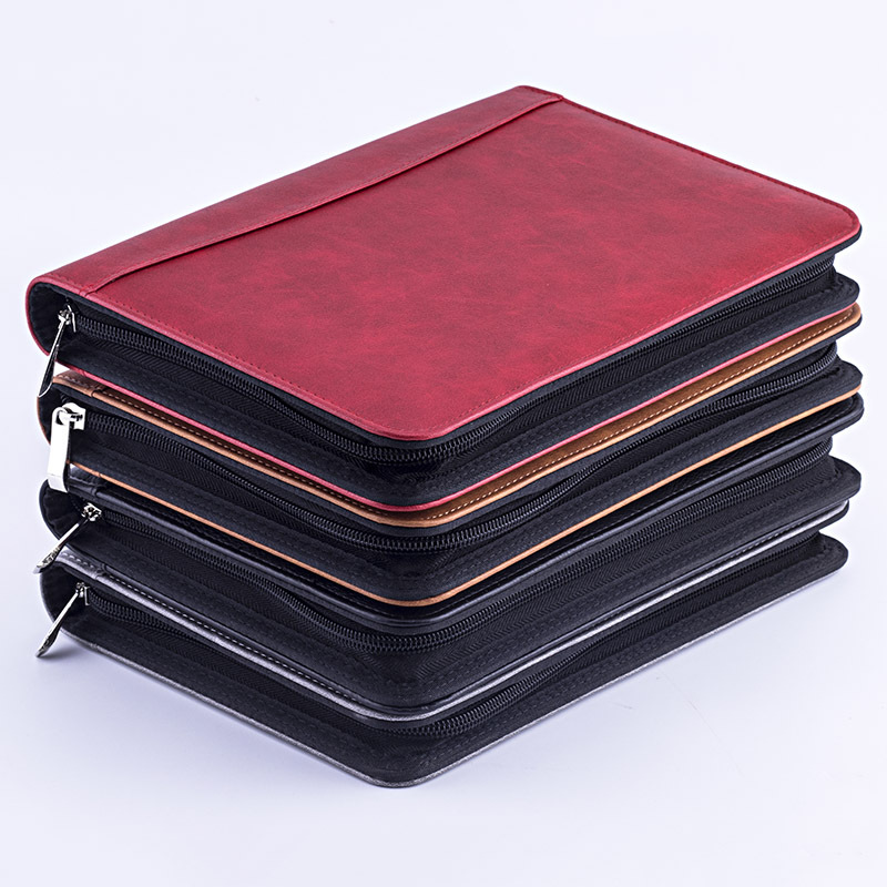 A5 Padfolio File Folder Docume - Portfolio Folder Zip บทวิจารณ์และราคา