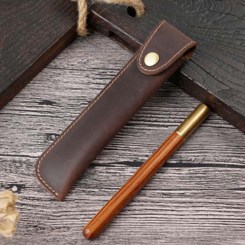 1pc Pen Bag Leather Packaging  - Office Stationery Supply Business บทวิจารณ์และราคา