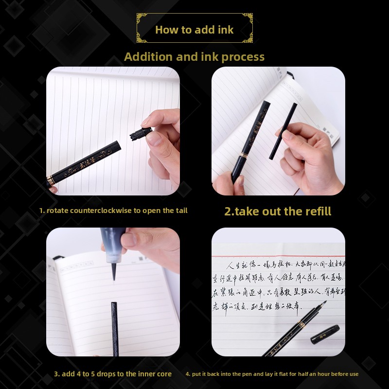 4PCS/SET Calligraphy Art Marke - Is Stationery Office Supply บทวิจารณ์และราคา