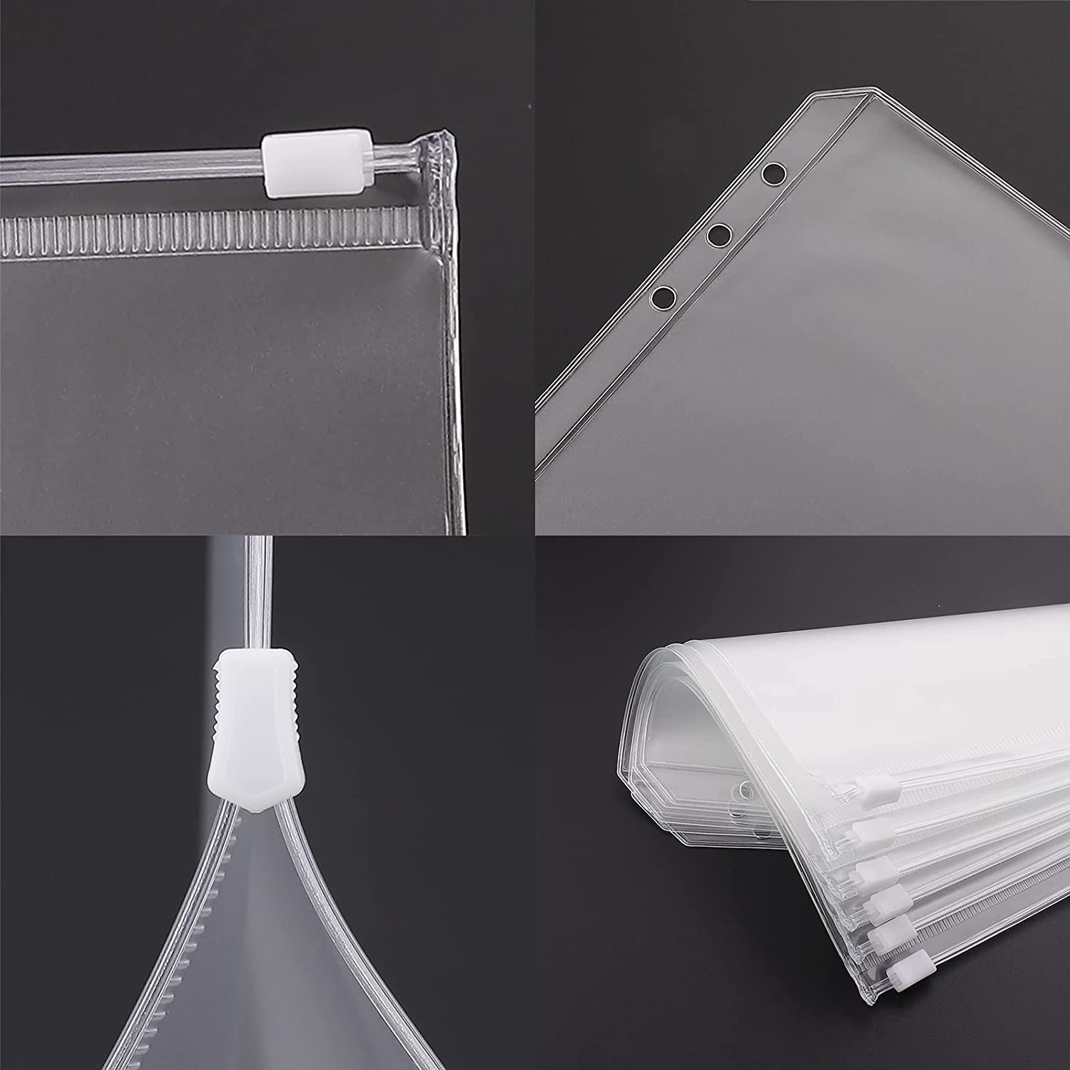 A5 A6 A7 Zipper Loose Leaf Bag - Portfolio Folder Zip บทวิจารณ์และราคา