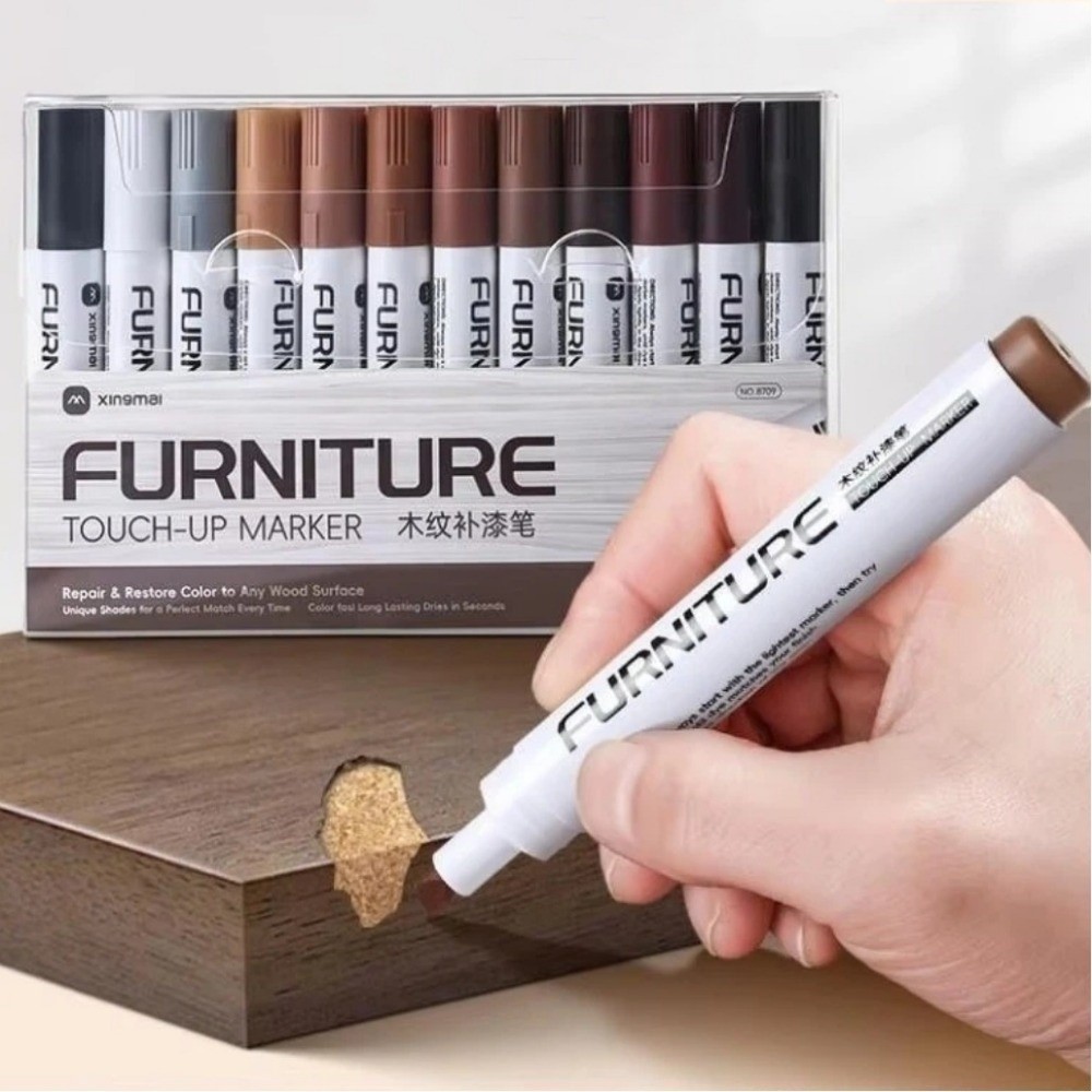 12pcs/set Waterproof Wood Furn - Whiteboard Marker Set บทวิจารณ์และราคา