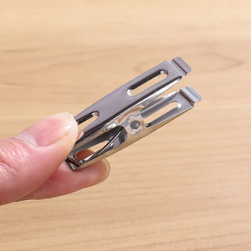 20pcs Stainless Steel Flat Mou - Binder Clip Assorted บทวิจารณ์และราคา