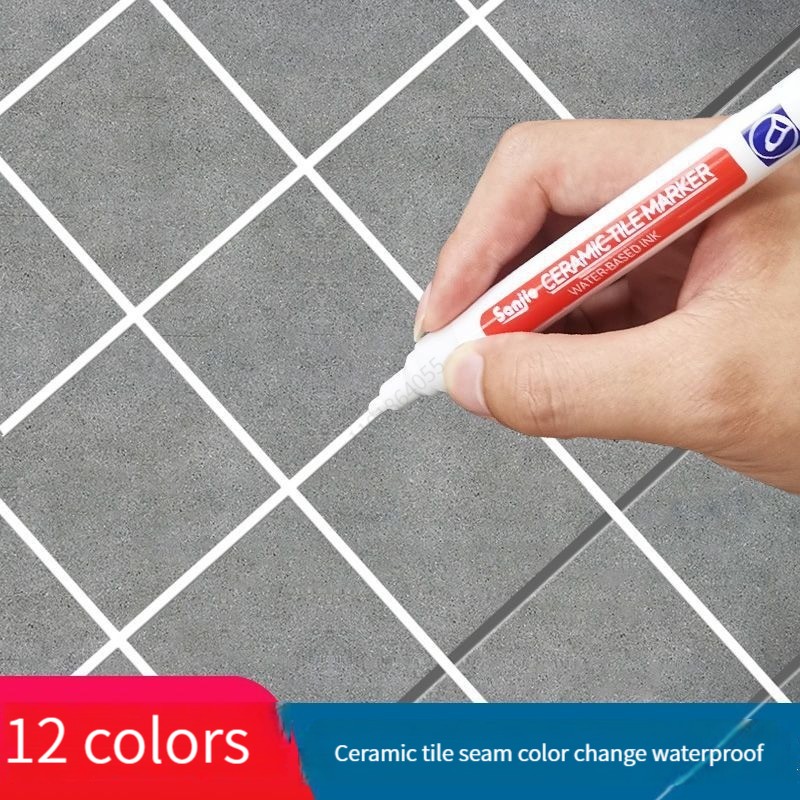 12 Color Waterproof White Grou - Whiteboard Marker Set บทวิจารณ์และราคา