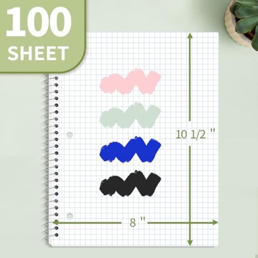 Spiral Notebook, 1-Subject, Gr - Paper Punch 3 Hole บทวิจารณ์และราคา