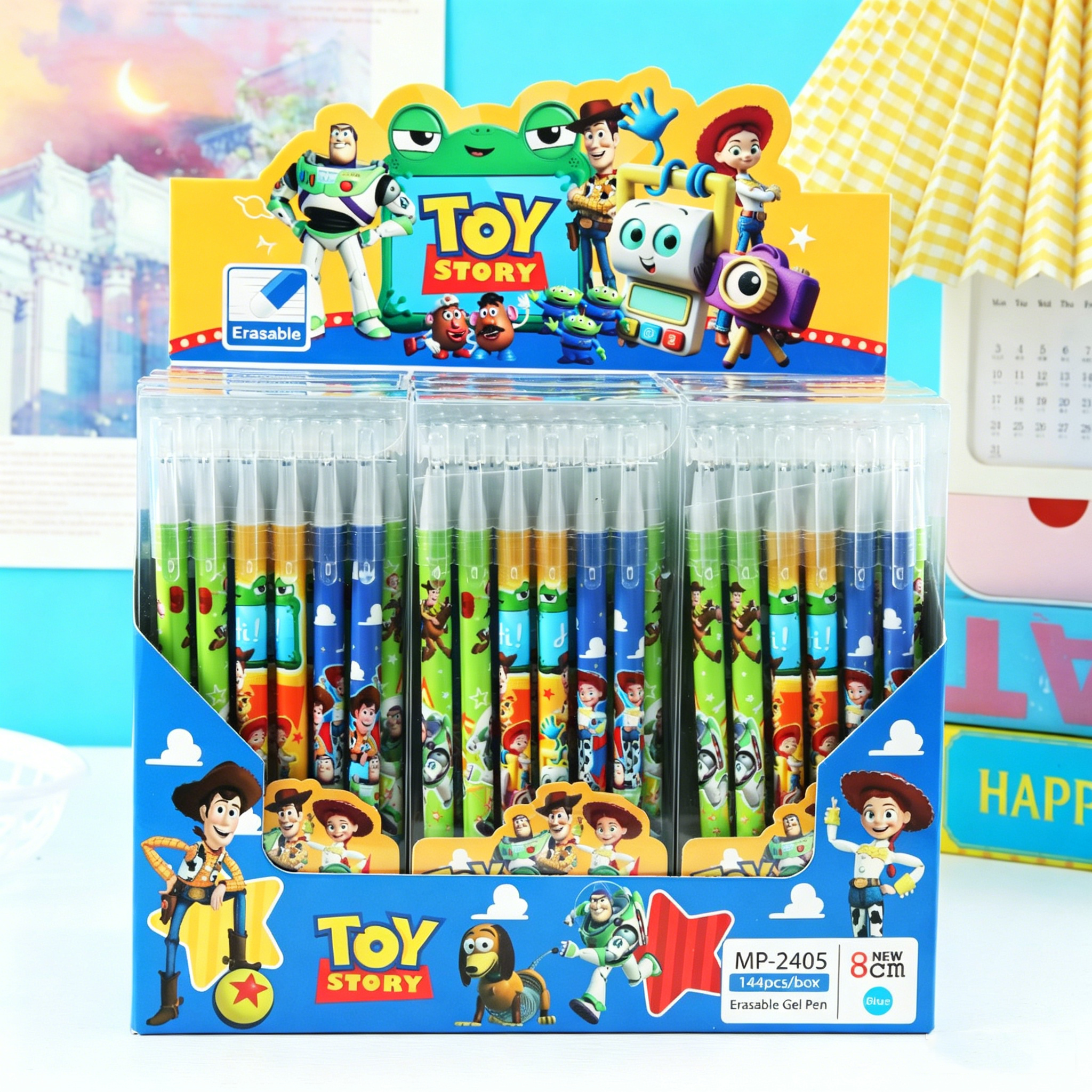 New 6/24pcs Toy Story Magic Er - Gel Ink Pen Set บทวิจารณ์และราคา