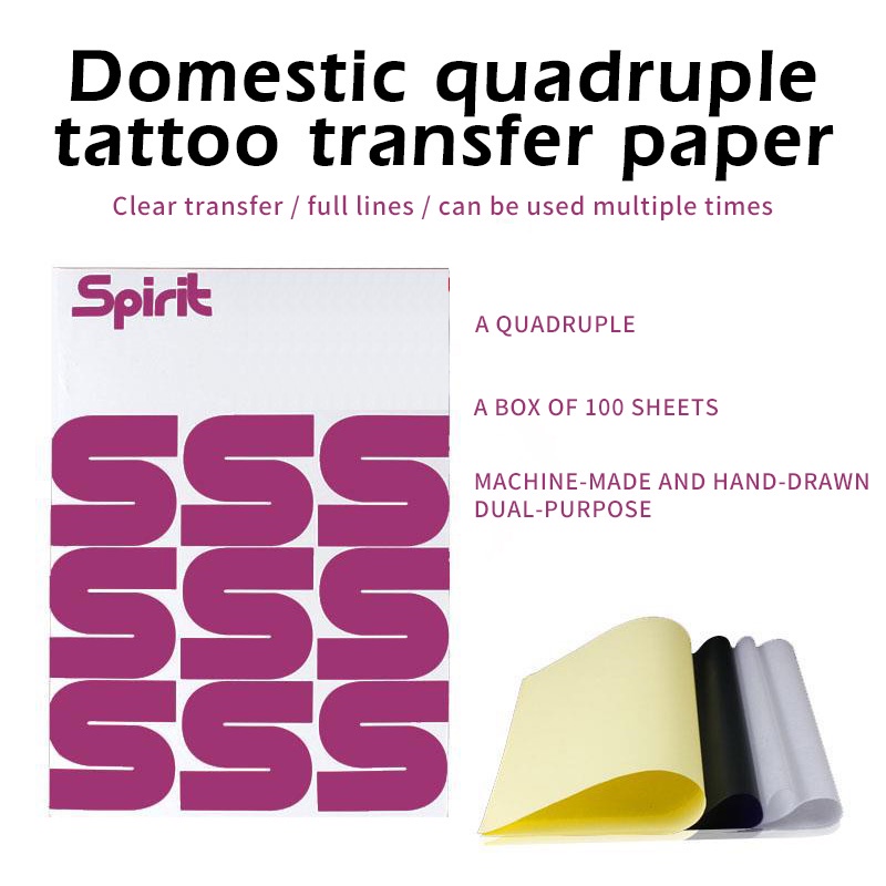 10/15/100pcs Tattoo Transfer P - Carbon Copy Book บทวิจารณ์และราคา