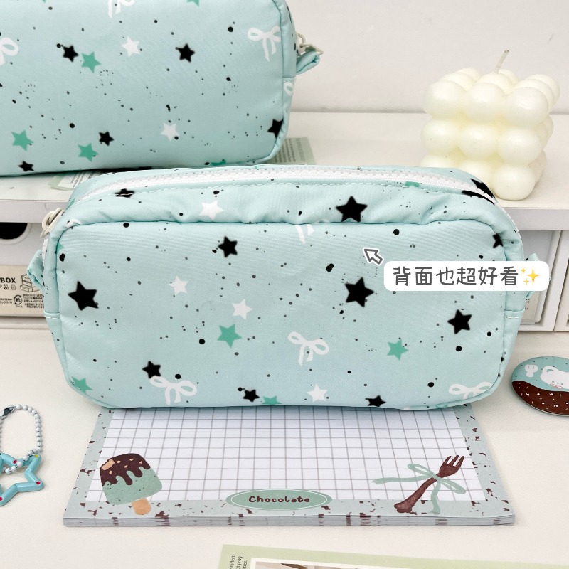 Ins Style Mint Star Mini Squar - Pencil Case Large บทวิจารณ์และราคา